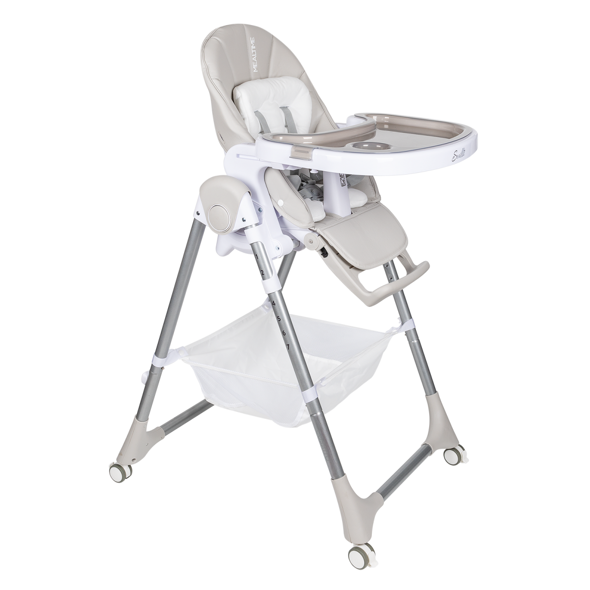 Стульчик для кормления Sevillababy Mealtime, Grey, серый